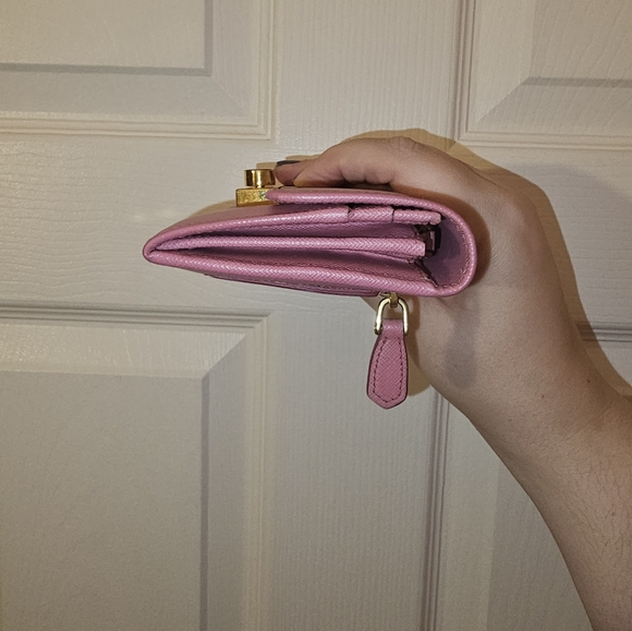 Prada Pink Wallet with Fun Snap Closure - Picture 5 of 9